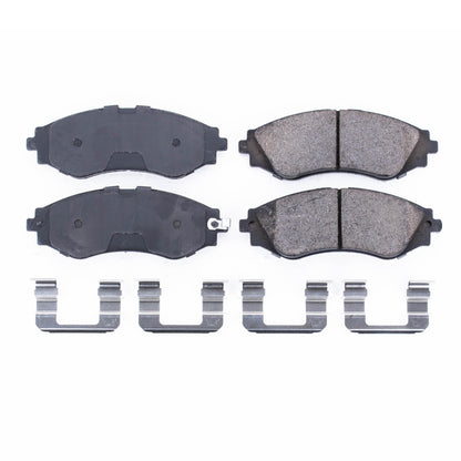 PowerStop Power Stop 04-11 Chevrolet Aveo Front Z17 Evolution Ceramic Brake Pads w/Hardware