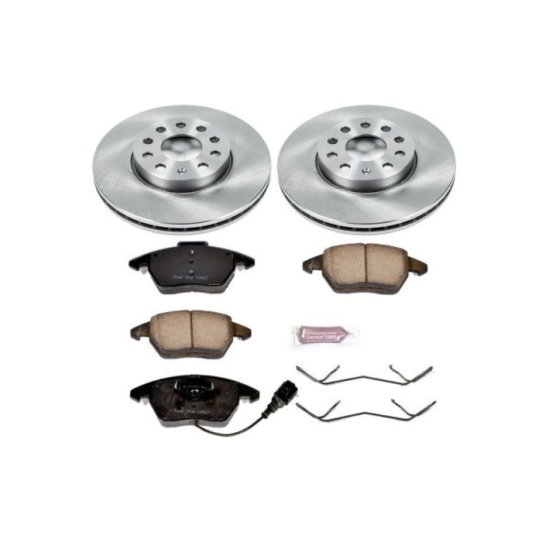 PowerStop Power Stop 10-12 Audi A3 Front Autospecialty Brake Kit