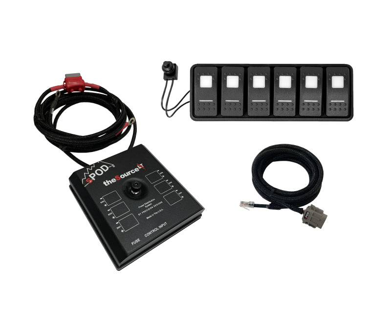 sPOD SourceLT Modular w/Amber LED for 84in Battery Cables