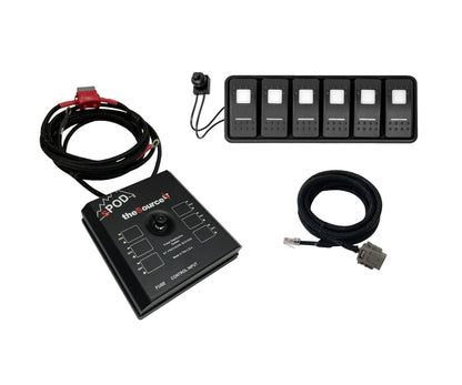 sPOD SourceLT Modular w/Amber LED for 84in Battery Cables