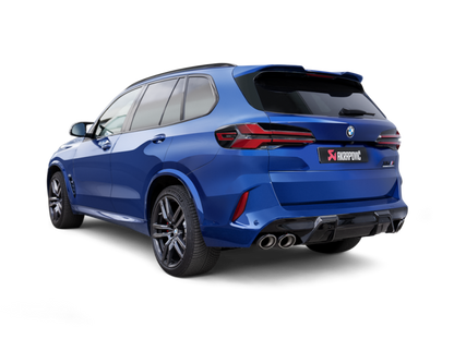 Akrapovic Akrapovic 2024+ BMW X5M / X6M (Face Lift) Slip-On Line (Titanium) w/Carbon Fiber Tips
