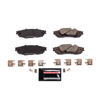 PowerStop Power Stop 2019 Lexus ES300h Rear Z23 Evolution Sport Brake Pads w/Hardware