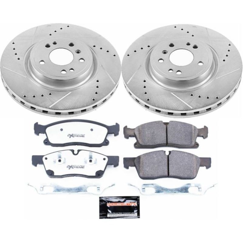 PowerStop Power Stop 2016 Mercedes-Benz GLE300d Front Z36 Truck & Tow Brake Kit