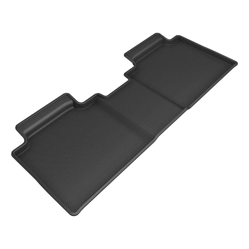 3D MAXpider 2023 Toyota BZ4X Kagu Black Floor Mat - Row 2