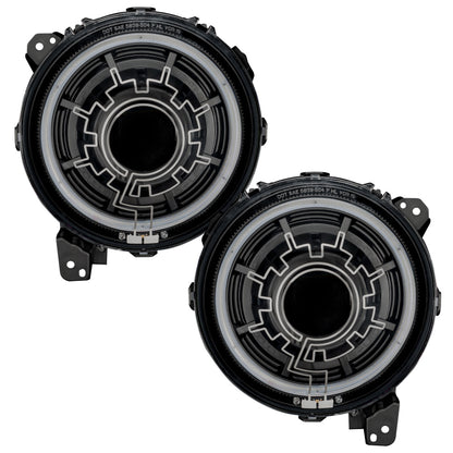 Oracle Lighting 18-22 Jeep Wrangler JL Oculus Bi-LED Projector Headlights