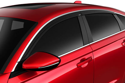 Husky Liners 23-24 Honda Accord Ventvisor Low Profile (4pc) - Chrome