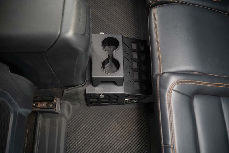 DV8 Offroad DV8 21+ Ford Bronco Rear Seat Cup Holder and Molle Panels (2-Door Models)
