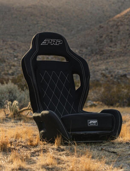 PRP Seats PRP Contour UTV Suspension Seat -Black Cloth