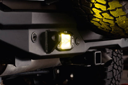 DV8 Offroad DV8 3-Inch Elite Series LED Amber Flush Mount Pod Light