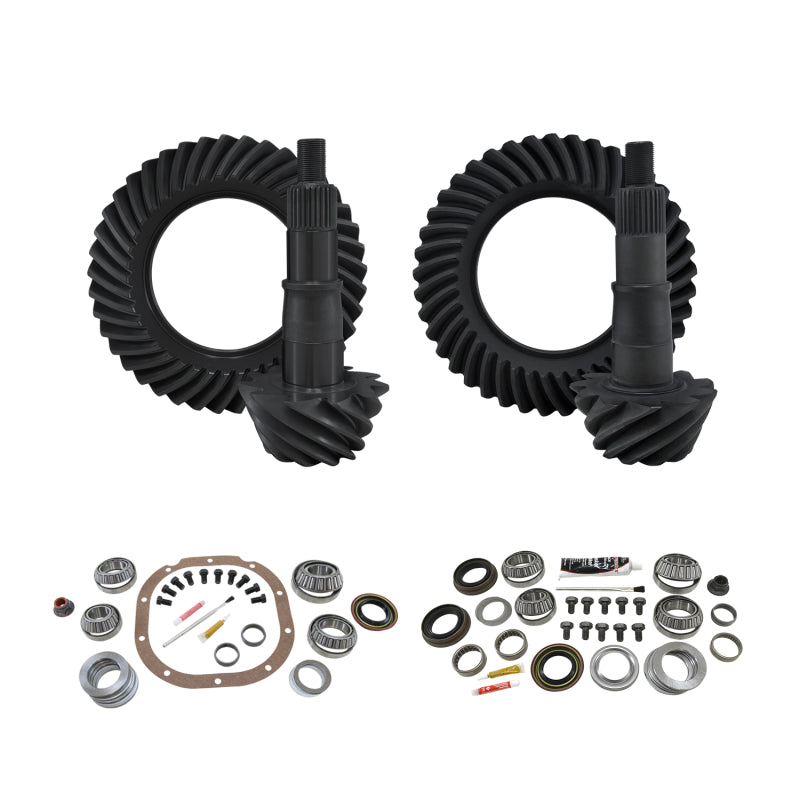 Yukon Gear & Axle Yukon Gear & Install Kit Package for 09-14 Ford F150 8.8in Front & Rear 5.13 Ratio
