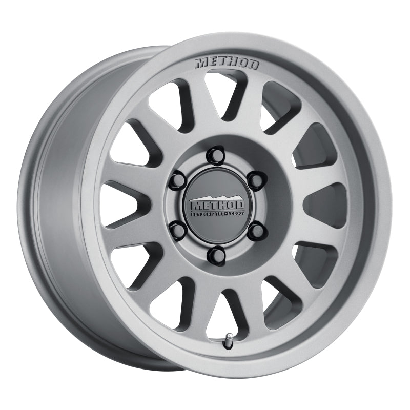 Method Wheels Method MR704 17x8.5 0mm Offset 8x170 130.81mm CB Matte Titanium Wheel