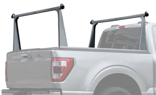 Access ADARAC Al Uprights 26in Vertical Pro Kit (2 Uprights w/1 66in Cross Bar) Silver Truck Rack
