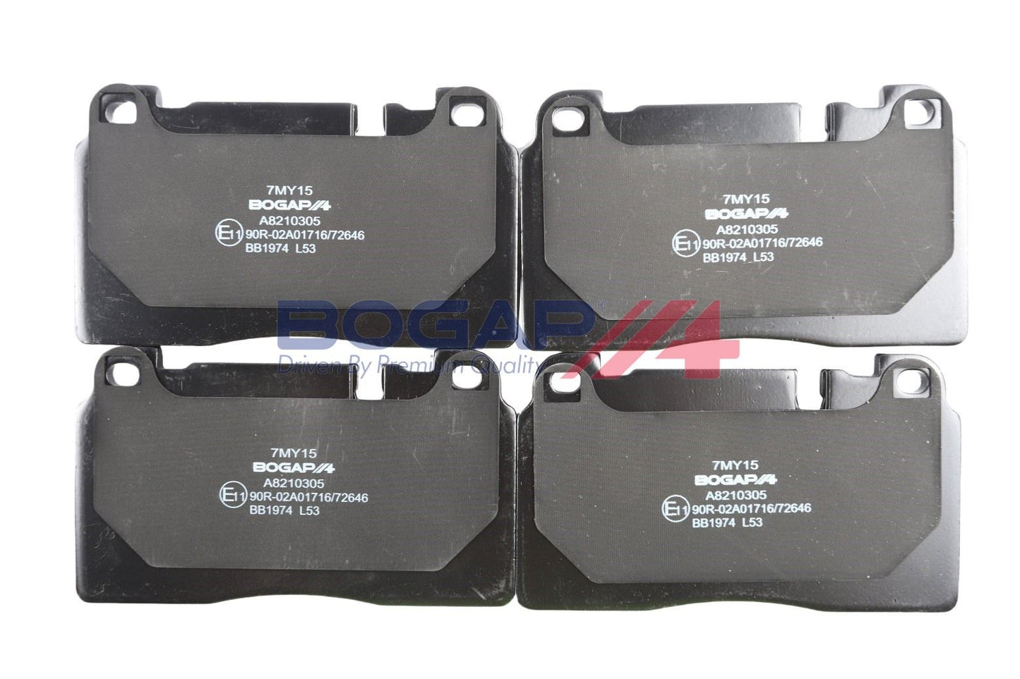 BOGAP A8210305 Brake Pad Set, Disc Brake