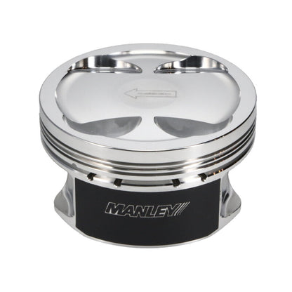 Manley Performance Manley 04+ Subaru WRX STi (EJ257) STD Stroke 100mm +.5mm Bore 9.8:1 Dish Piston Set with Rings