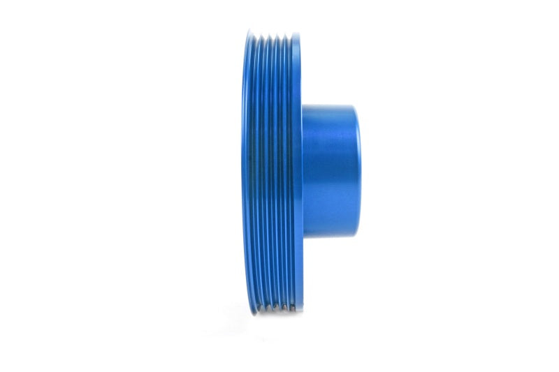 Perrin Performance PERRIN 93-14 Subaru Impreza (Incl. 02-14 WRX) / 04-21 STI (w/o AC) Lightened Crank Pulley - Blue