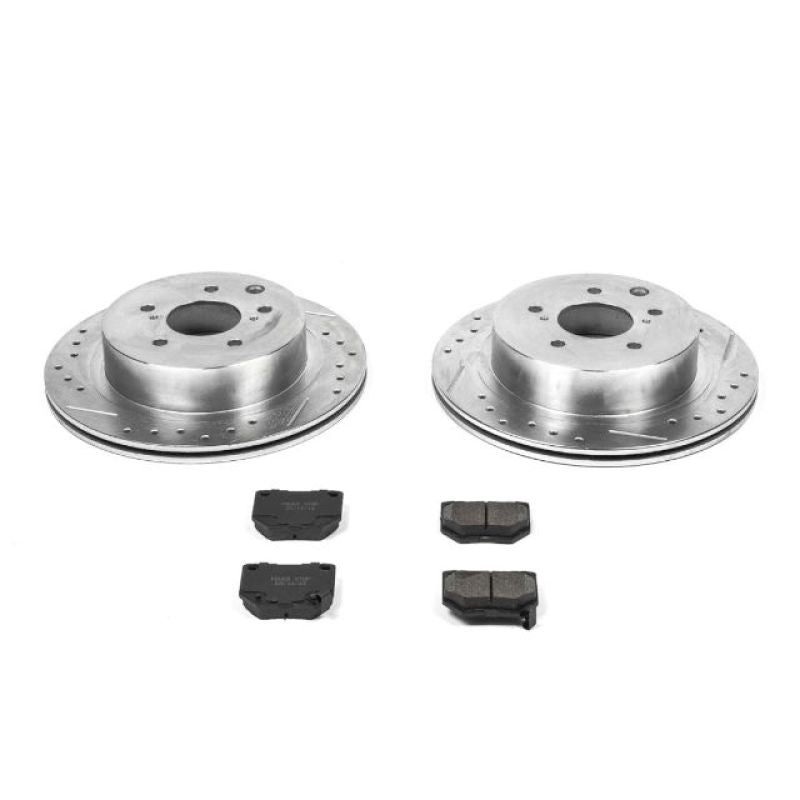 PowerStop Power Stop 89-96 Nissan 300ZX Rear Z23 Evolution Sport Brake Kit