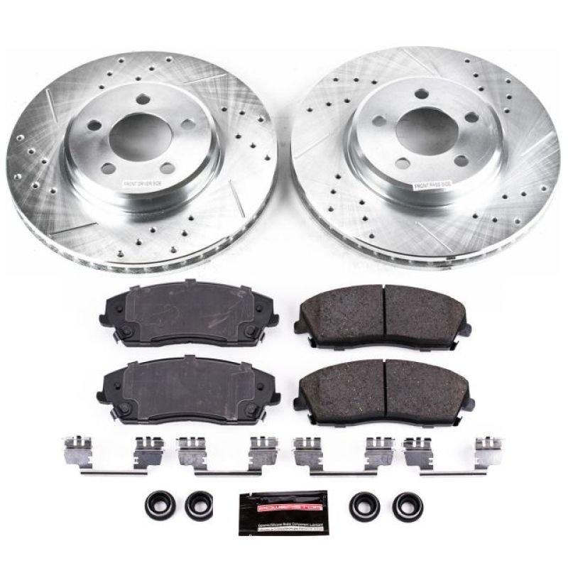 PowerStop Power Stop 05-19 Chrysler 300 Front Z23 Evolution Sport Brake Kit