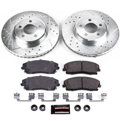 PowerStop Power Stop 05-19 Chrysler 300 Front Z23 Evolution Sport Brake Kit