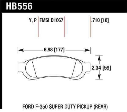 Hawk Performance Hawk Super Duty Street Brake Pads
