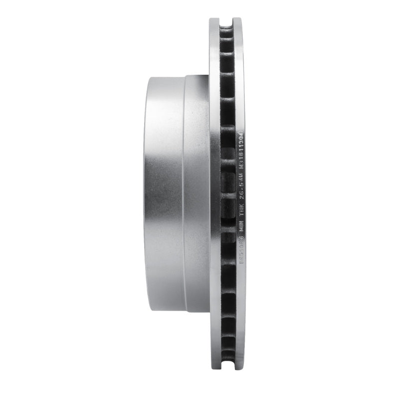 R1 Concepts R1 03-05 Chevrolet Silverado 1500 Rear Left Drilled & Slotted Silver Brake Rotor