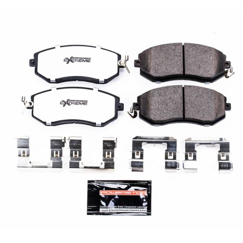 PowerStop Power Stop 13-16 Scion FR-S Front Z26 Extreme Street Brake Pads w/Hardware