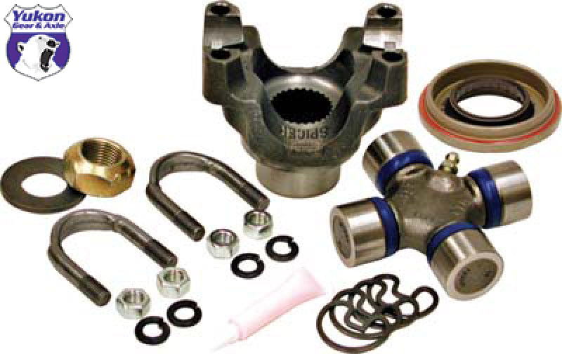 Yukon Gear & Axle Yukon Gear Replacement Trail Repair Kit For Dana 60 w/ 1350 Size U/Joint and U-Bolts