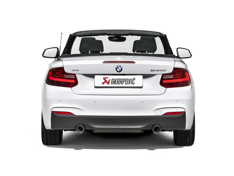 Akrapovic Akrapovic 16-17 BMW M240i (F22 F23) Evolution Line Cat Back (SS) w/ Carbon Tips (Req. Link Pipe)
