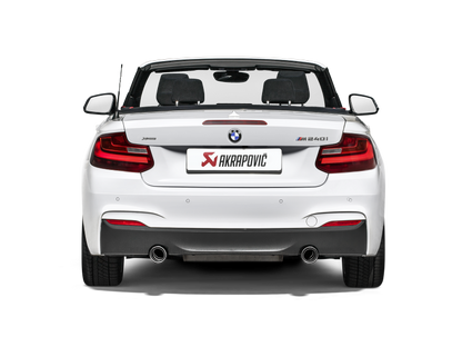 Akrapovic Akrapovic 16-17 BMW M240i (F22 F23) Evolution Line Cat Back (SS) w/ Carbon Tips (Req. Link Pipe)