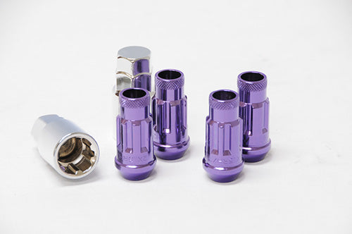 MUTEKI 32902L LUG NUTS KIT SR48 LOCK SET 12X1.50 48MM PURPLE