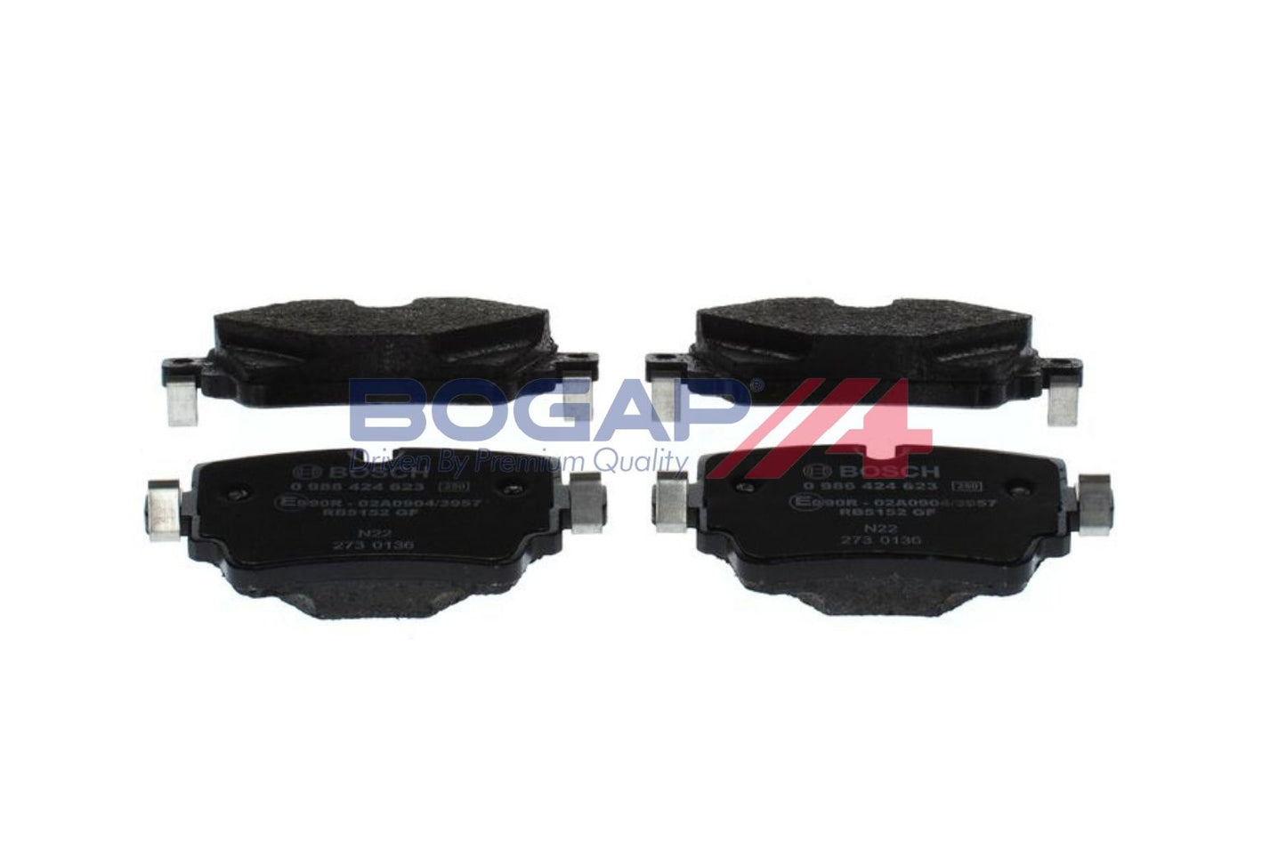 BOGAP J8210105 Brake Pad Set, Disc Brake