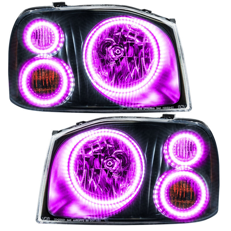ORACLE Lighting Oracle 01-04 Nissan Frontier SMD HL - Triple Halo - ColorSHIFT