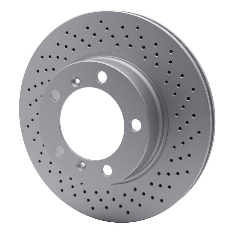 DFC 05-08 Porsche Boxster Right Front Drilled GeoSPEC Coated Rotor
