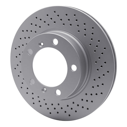 DFC 05-08 Porsche Boxster Right Front Drilled GeoSPEC Coated Rotor