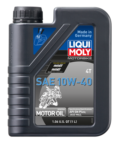 LIQUI MOLY 1L Motorbike 4T SAE 10W40