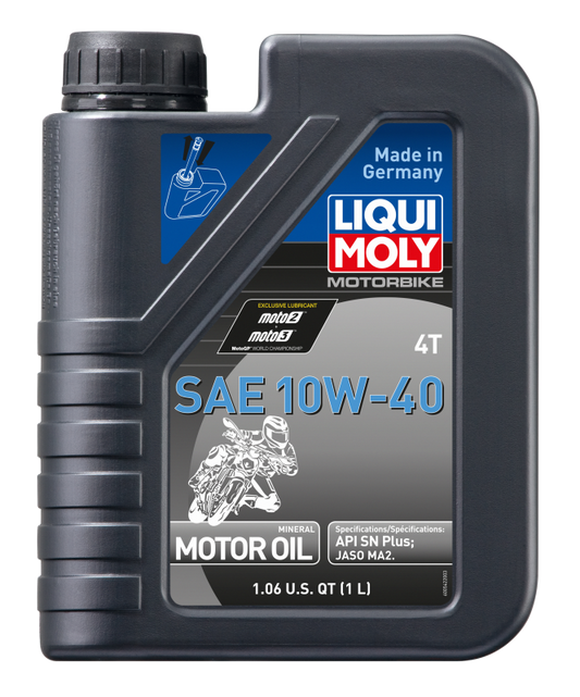 LIQUI MOLY 1L Motorbike 4T SAE 10W40