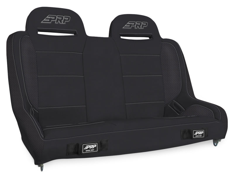 PRP Seats PRP Jeep Wrangler JKU/JLU Elite Series Rear Bench- Black Vinyl