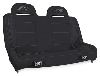 PRP Seats PRP Jeep Wrangler JKU/JLU Elite Series Rear Bench- Black Vinyl