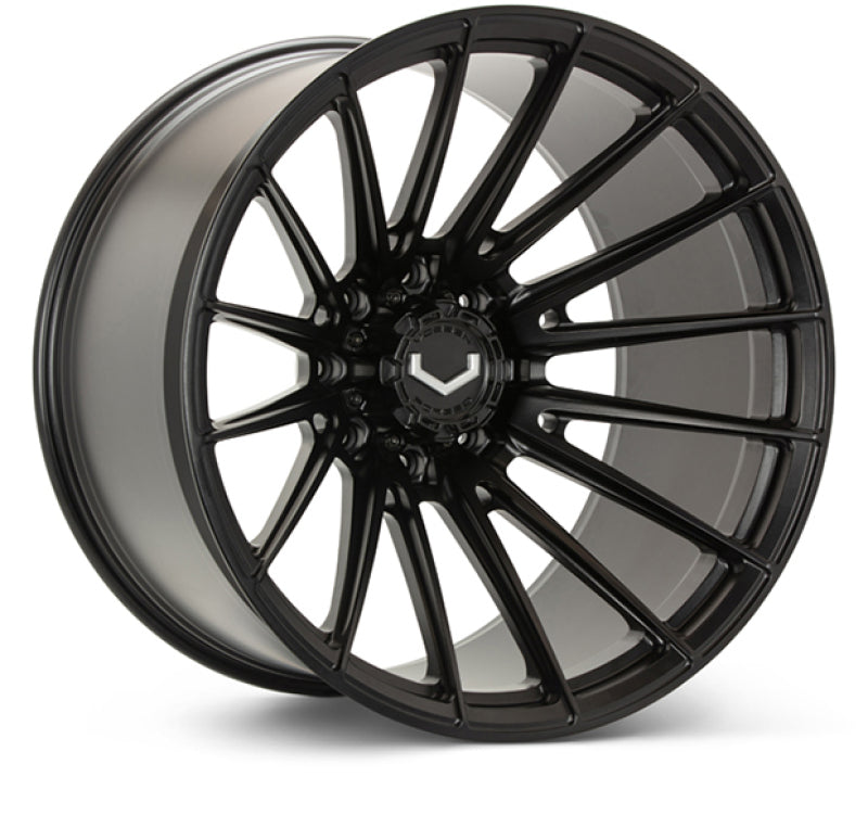 Vossen VFX-01 24x14 - 8x180 - ET75 - Mega Deep - 124.3 - Satin Black Wheel