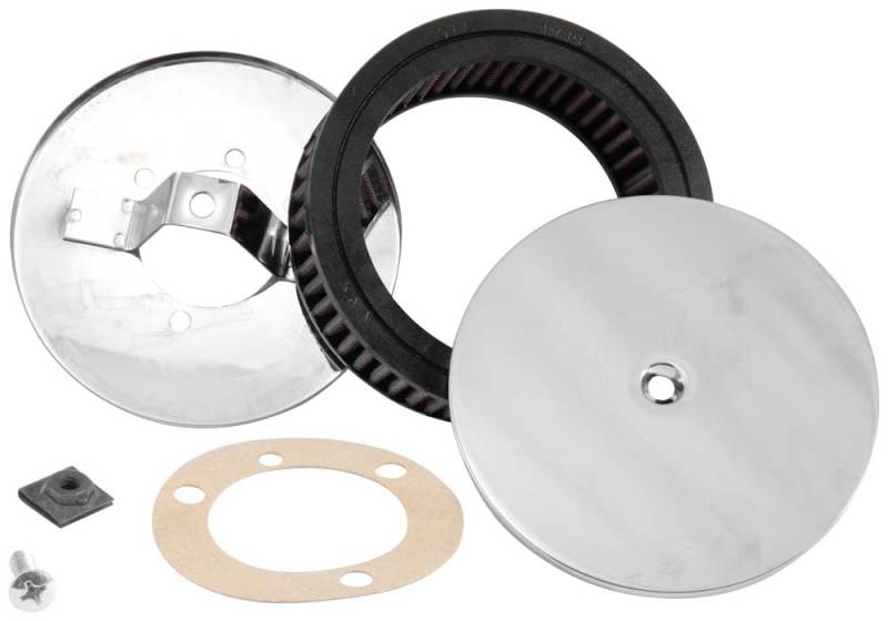 K&N Engineering K&N 4in ID / 5.5in OD / 2in H Custom Assembly Filter designed to fit Harley-Davidson Motorcycle