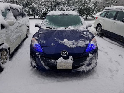 ORACLE Lighting Oracle Mazda 3 10-12 Halo Kit - ColorSHIFT w/ 2.0 Controller