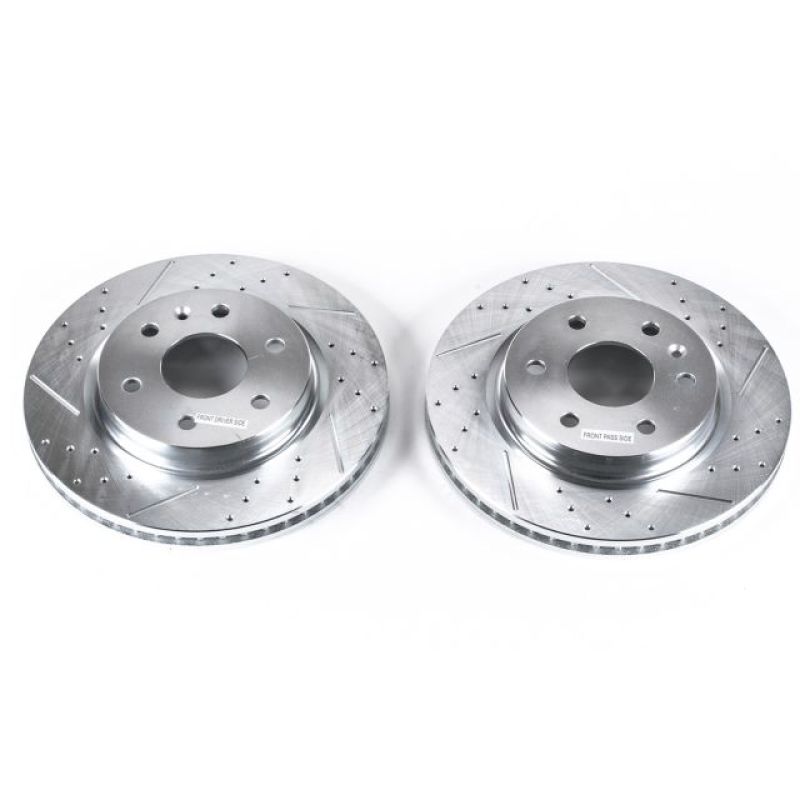 PowerStop Power Stop 08-17 Buick Enclave Front Evolution Drilled & Slotted Rotors - Pair