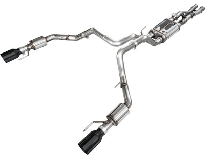 AWE Tuning Gen 3 Raptor R SwitchPath Exhaust - Diamond Black Tips