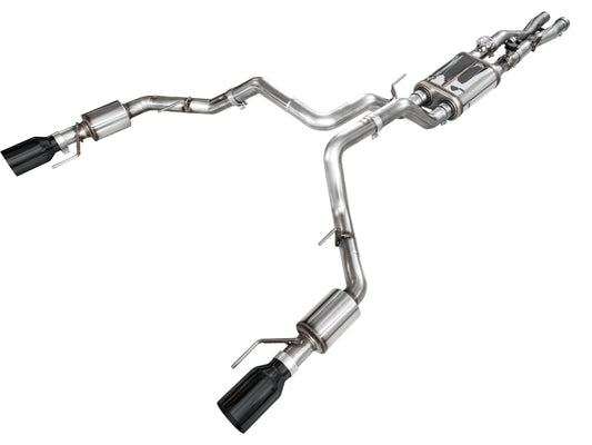 AWE Tuning Gen 3 Raptor R SwitchPath Exhaust - Diamond Black Tips