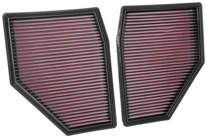 K&N Engineering K&N 18-19 BMW M5 V8 4.4L F/I Turbo Replacement Air Filter (Two Per Box)