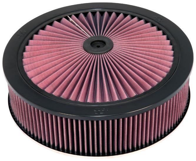 K&N Engineering K&N X-Stream Top Assembly 5.125in Flange ID / 14inx3.75in H / 1.25in Drop B
