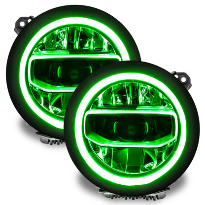 ORACLE Lighting Oracle Jeep Wrangler JL/Gladiator JT RGB+W Headlight DRL Kit - w/ BC1 Controller