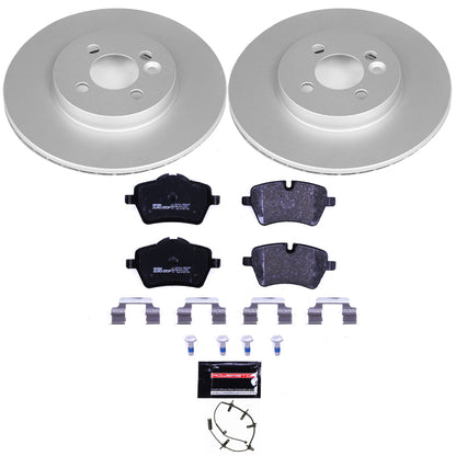 PowerStop Power Stop 07-08 Mini Cooper Front Euro-Stop Brake Kit