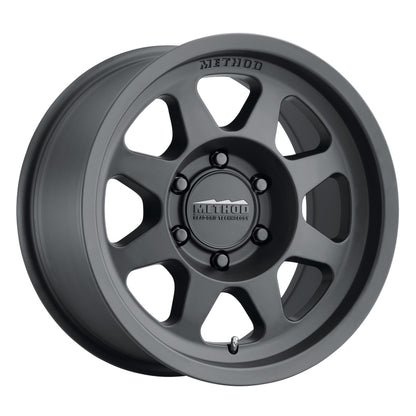 Method Wheels Method MR701 17x7.5 +50mm Offset 6x130 84.1mm CB Matte Black Wheel