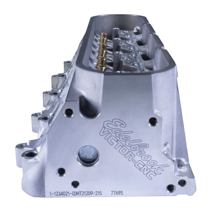Edelbrock Victor CNC GM LS7 12 Degree 6-Bolt Cylinder Head, 307cc, .220in Int Port, Copper Seat