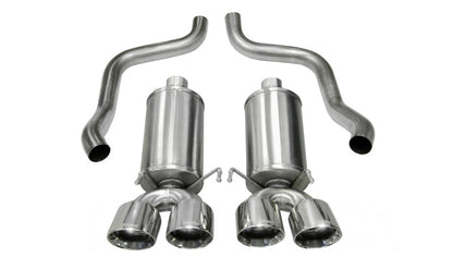 CORSA Performance Corsa 2009-2013 Chevrolet Corvette C6 6.2L V8 Polished Xtreme Axle-Back Exhaust